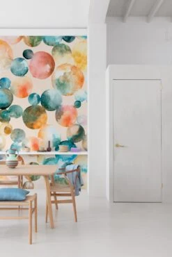 Digitaldruck Aquarell Planeten Orange Blau Rot ML4101 -A.S. Creation Verkäufe Digitaldruck Aquarell Planeten Orange Blau Rot ML4101 63217731 1