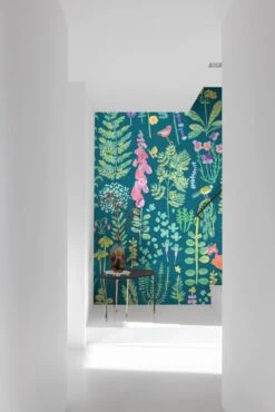 Digitaldruck Blumen Gräser Blau Grün Rosa ML1902 -A.S. Creation Verkäufe Digitaldruck Blumen Graeser Blau Gruen Rosa ML1902 63217707