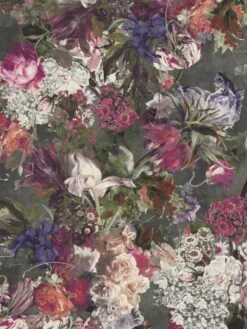 Fototapete Blumen Grün Bunt Rasch Passepartout 606874