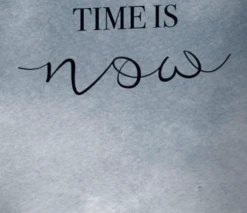 Fototapete Rasch Kruth Design Time Is Now Blau 100891