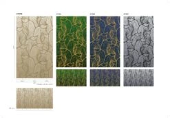 Fototapete Vlies Grafisch Blätter Floral Grün Blau 47241 -A.S. Creation Verkäufe Fototapete Vlies Grafisch Blaetter Floral gruen blau 47241 63210692 2