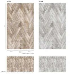 Fototapete Vlies Holz Zick-Zack-Muster Grau 47248 -A.S. Creation Verkäufe Fototapete Vlies Holz Zick Zack Muster grau 47248 63210699 2