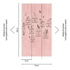A.S. Creation Fototapeten Vogel-Käfigen Rosa Grau Vlies 38296-1 6 A.S. Creation Fototapeten Vogel-Käfigen Rosa Grau Vlies 38296-1 -A.S. Creation Verkäufe Fototapeten Vogel Kaefigen rosa grau Vlies 38296 1 63209673