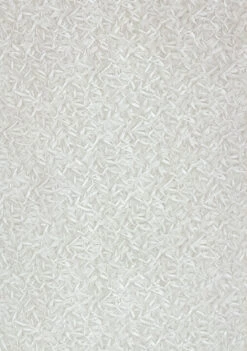 Glööckler Tapete Vlies Federn Blätter Silber Glanz 54844