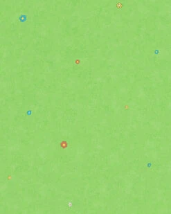 Kindertapete Blumenwiese Grün Bunt Jonas Kötz 31110