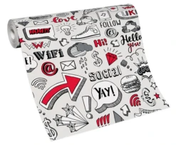 Kindertapete Sweet And Cool Grafik Komik Grau 10163-10 -A.S. Creation Verkäufe Kindertapete Sweet and Cool Grafik und Komik Glitzer 63213860