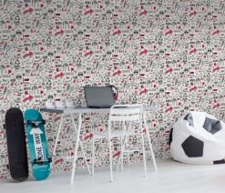 Kindertapete Sweet And Cool Grafik Komik Grau 10163-10 -A.S. Creation Verkäufe Kindertapete Sweet and Cool Grafik und Komik Glitzer 63213860 1