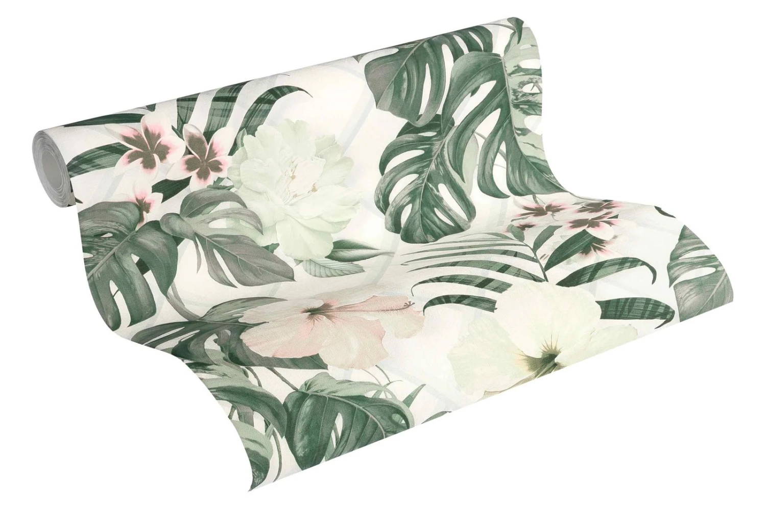 A.S. Creation Michalsky Tapete Vlies Blumen Floral Weiß Mint 36518-2 2 A.S. Creation Michalsky Tapete Vlies Blumen Floral Weiß Mint 36518-2 – Bild 2