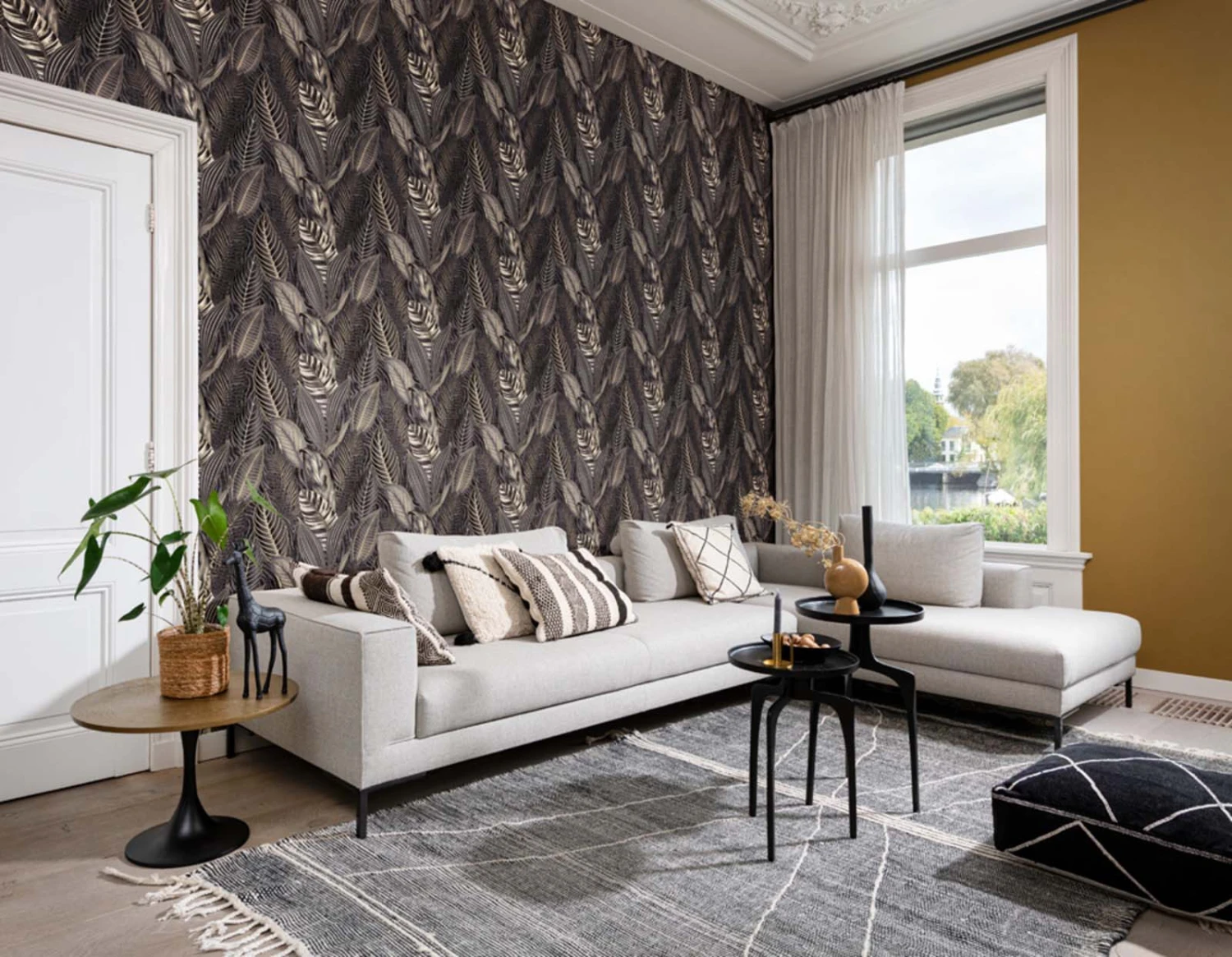 Vliestapete Rasch 751031 Struktur Einfarbig Gold Metallic 5 Vliestapete Rasch 751031 Struktur Einfarbig Gold Metallic – Bild 5