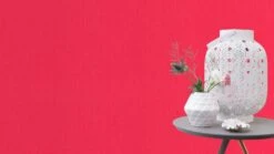 Vliestapete Rasch 746181 Einfarbig Struktur Pink