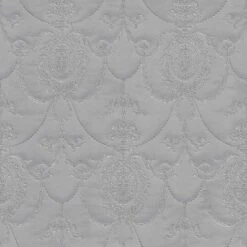 Satintapete Barock Silber Glanz Rasch Trianon 532128