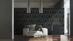 Flock Tapete Barock Floral Grau Architects Paper 33580-5 -A.S. Creation Verkäufe Tapete Flock Architects Paper Barock Floral grau 3