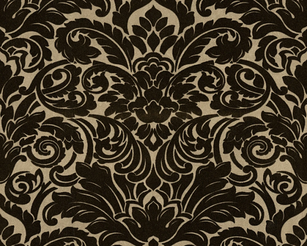 Flock Tapete Barock Beige Architects Paper 33583-4 1 Flock Tapete Barock Beige Architects Paper 33583-4