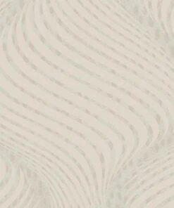 Tapete Vlies Grafik Glanz-Effekt Creme Marburg 57903