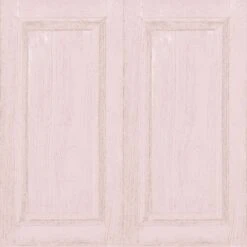 Tapete Kinder Holzkassetten Rosa Beige 005408
