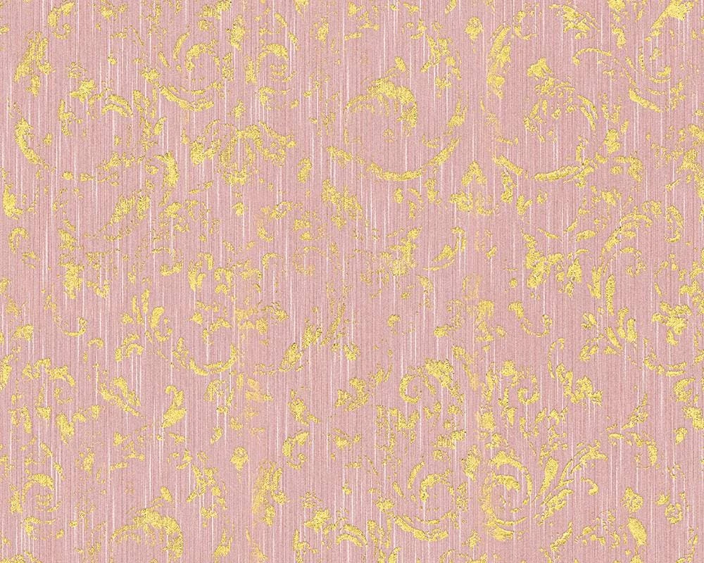 Tapete Textil Barock Rosa Gold Architects Paper 30660-4 2 Tapete Textil Barock Rosa Gold Architects Paper 30660-4 – Bild 2
