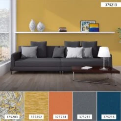 A.S. Creation Tapete Vlies 37521-3 Einfarbig Gelb Livingwalls -A.S. Creation Verkäufe Tapete Vlies 37521 3 Einfarbig gelb 63206023 2