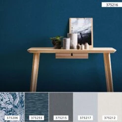 A.S. Creation Tapete Vlies 37521-6 Einfarbig Blau -A.S. Creation Verkäufe Tapete Vlies 37521 6 Einfarbig blau 63206026 5