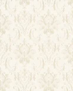 Tapete Vlies Barock Floral Creme-beige Gold Glanz 30626