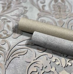 Tapete Vlies Barock Metallic Grau Silber 32602 -A.S. Creation Verkäufe Tapete Vlies Barock Metallic grau silber 32602 63206204