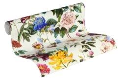 Tapete Vlies Blüten Creme Grün Jette Joop 37336-1
