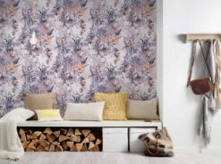 A.S. Creation Tapete Vlies Blumen Vintage Floral Weiß Bunt 38177-2