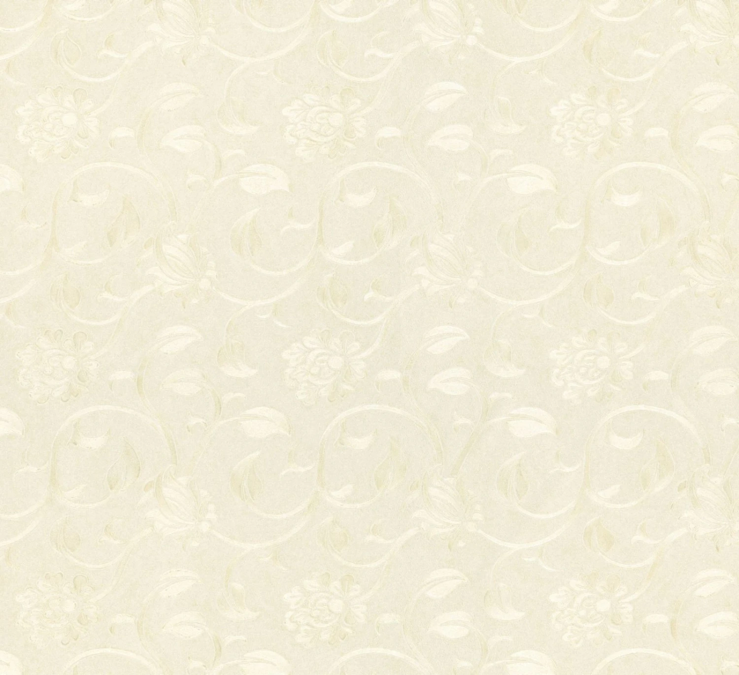 Tapete Vlies Blumen Creme Marburg Opulence 56006