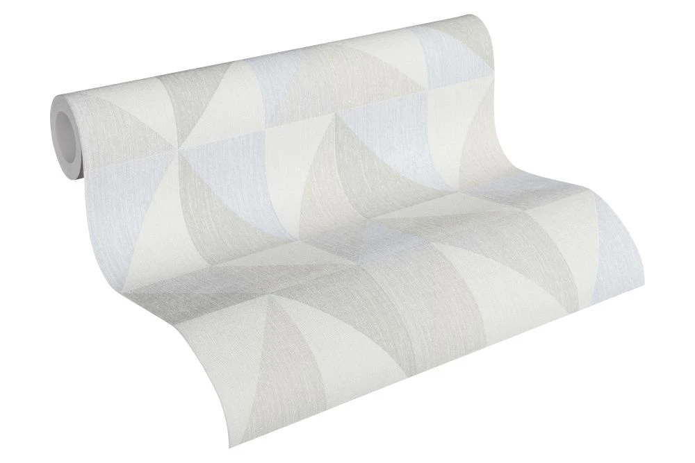 A.S. Creation Tapete Vlies Dreieck Grafisch Grau Blau AS Creation 35181-3 2 A.S. Creation Tapete Vlies Dreieck Grafisch Grau Blau AS Creation 35181-3 – Bild 2