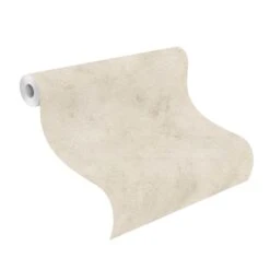 Tapete Vlies Einfarbig Meliert Taupe Finca 416930