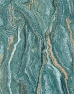 Tapete Vlies Elle Marmor-Design Grün Blau Gold 10149-36 -A.S. Creation Verkäufe Tapete Vlies Elle Marmor Design gruen blau gold 10149 36 63206988 3