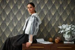 Tapete Vlies Geometrisch Gold Schwarz Metallic 37864-4 -A.S. Creation Verkäufe Tapete Vlies Geometrisch gold schwarz Metallic 37864 4 63206707 1