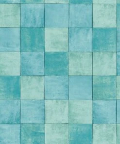 Tapete Vlies Kacheln Fliesen Grün Blau 45720 -A.S. Creation Verkäufe Tapete Vlies Kacheln Fliesen gruen blau 45720 63210773