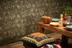 Tapete Vlies Kacheln Vintage Türkis Braun Beige 37391-1 -A.S. Creation Verkäufe Tapete Vlies Kacheln Vintage tuerkis braun beige 37391 1 63202472 1