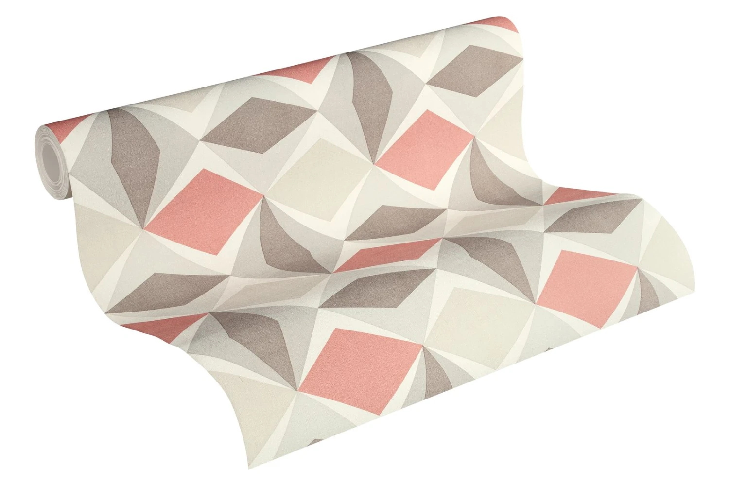 A.S. Creation Tapete Vlies Karo-Muster Grafik Rot Grau 95766-6 2 A.S. Creation Tapete Vlies Karo-Muster Grafik Rot Grau 95766-6 – Bild 2