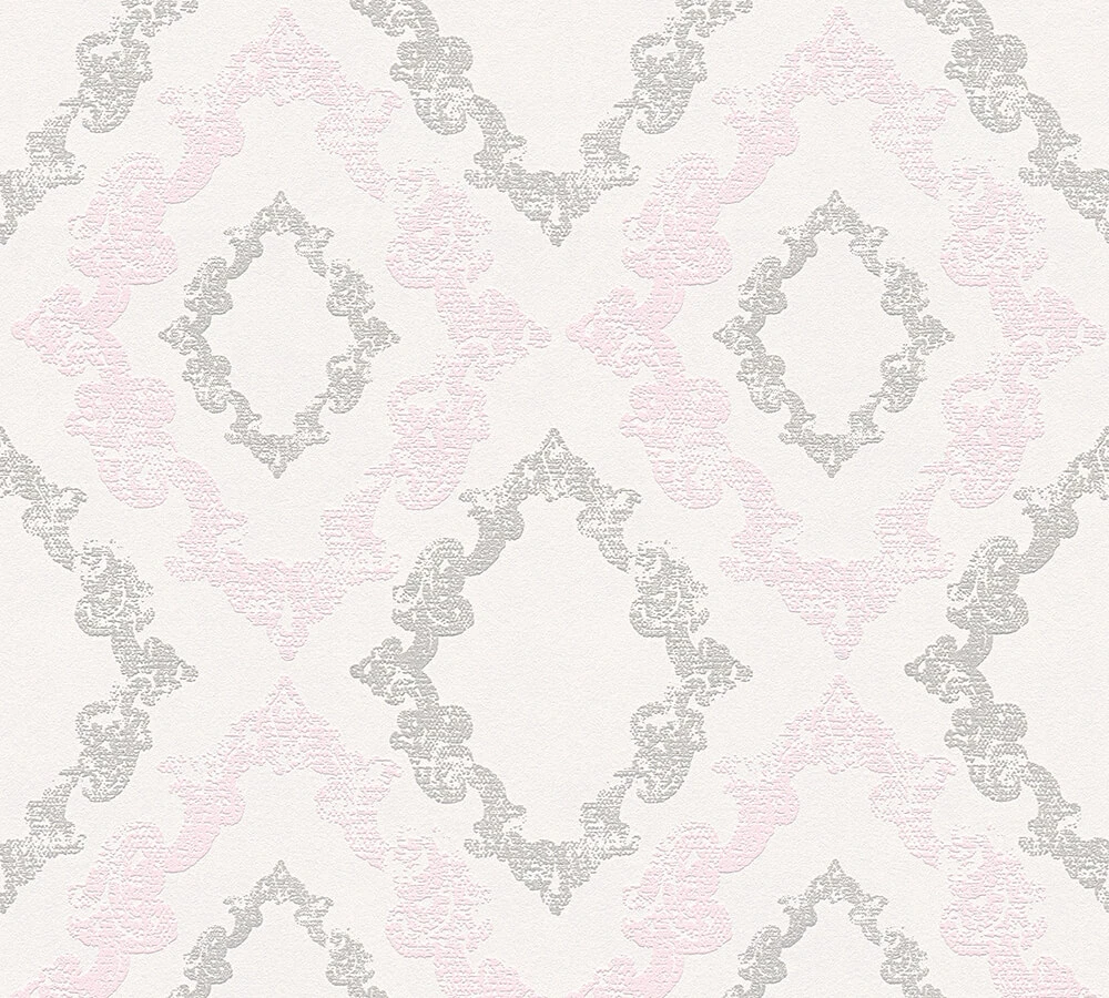 A.S. Creation Tapete Vlies Ornamente Glitzer Rosa AS Creation 32989-2 1 A.S. Creation Tapete Vlies Ornamente Glitzer Rosa AS Creation 32989-2