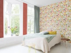 Tapete Vlies Struktur Design Rotorange Rasch 803907 -A.S. Creation Verkäufe Tapete Vlies Rasch Meliert Einfarbig rotorange 8 1