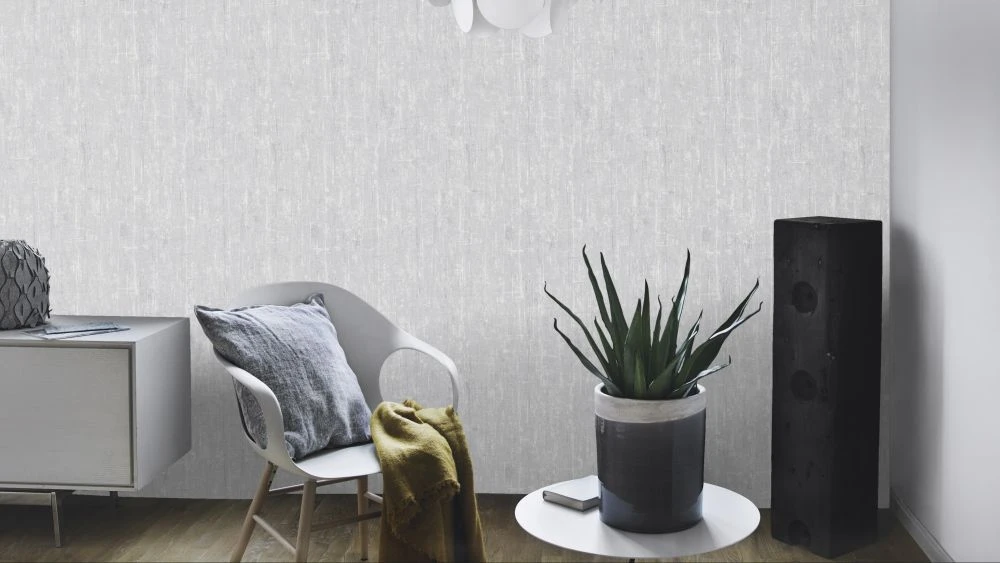 Tapete Vlies Struktur Used Hellgrau Weiss Rasch 513257 3 Tapete Vlies Struktur Used Hellgrau Weiss Rasch 513257 – Bild 3