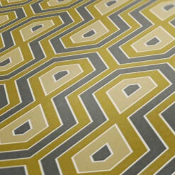 Tapete Vlies Retro Grafisch Gelb Grau Weiß 37707-4 -A.S. Creation Verkäufe Tapete Vlies Retro Grafisch gelb grau weiss 37707 4 63208371 1