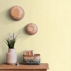 Tapete Vlies Struktur Streifen Gelb 10252-03