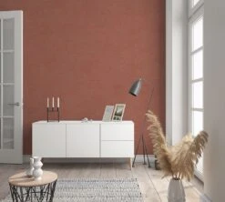 Tapete Vlies Textil-Optik Braun-rot Metallic 32430 -A.S. Creation Verkäufe Tapete Vlies Textil Optik braun rot Metallic 32430 63207483 2