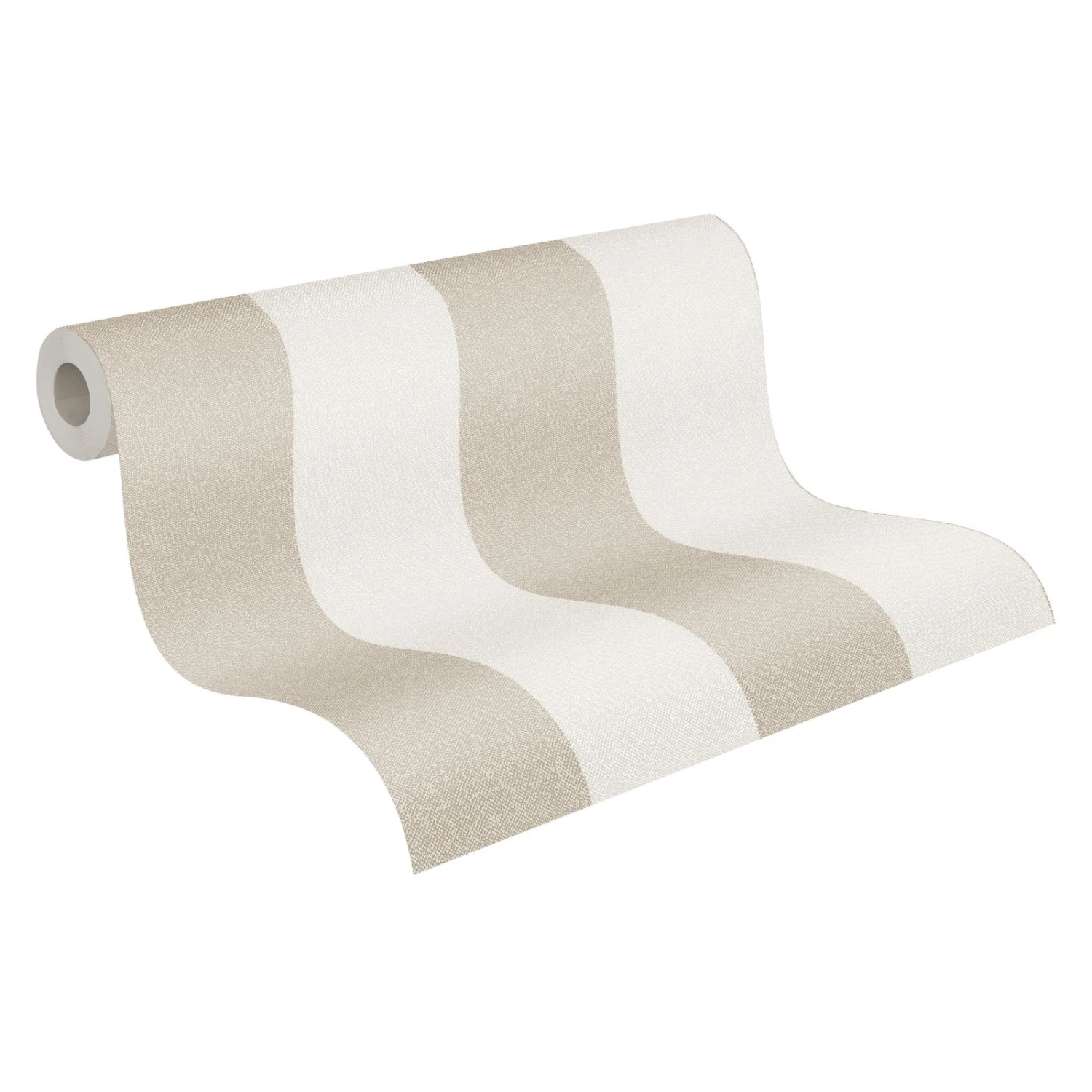 A.S. Creation Tapete Vlies Weiß Beige Streifen 37554-3 | 375543 1 A.S. Creation Tapete Vlies Weiß Beige Streifen 37554-3 | 375543