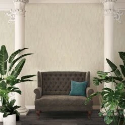 A.S. Creation Tapete Vlies Feder-Motiv Grau Beige 37373-1 -A.S. Creation Verkäufe Tapete aus Vlies Feder Motiv grau beige 373731 63202877 2