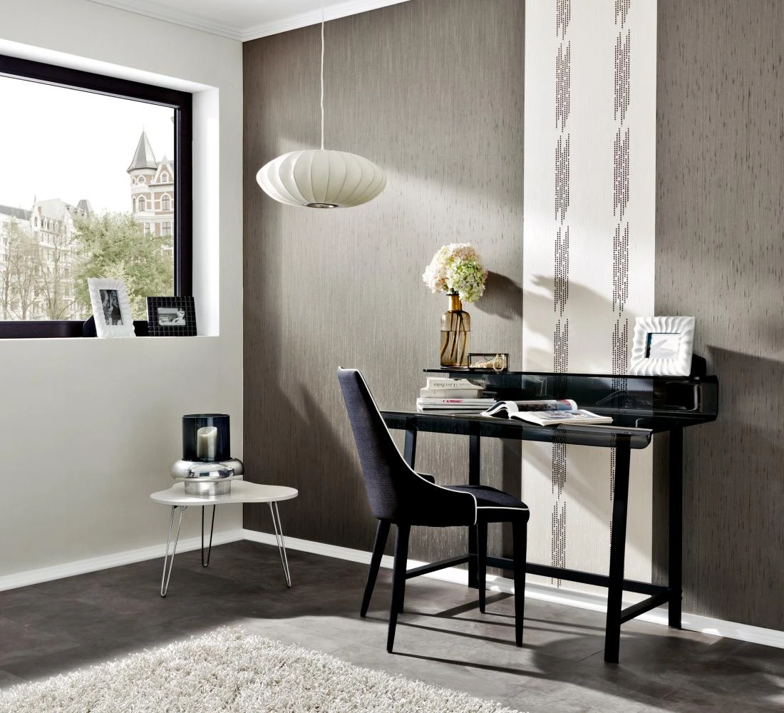 Tapete Panel Striche Creme-beige Architects Paper 30607-3 2 Tapete Panel Striche Creme-beige Architects Paper 30607-3 – Bild 2