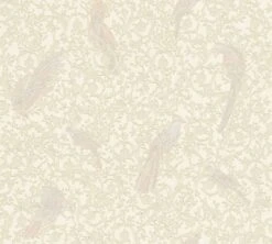 Versace Home Tapete Barock Vögel Creme Metallic 370535