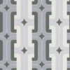 Vlies Tapete Design Retro Grau Hellgrau Rasch 804805