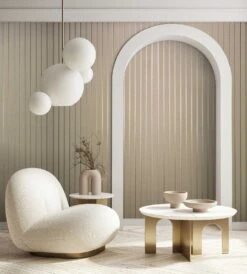 Vliestapete 31582 Einfarbig Struktur Beige Gold Marburg